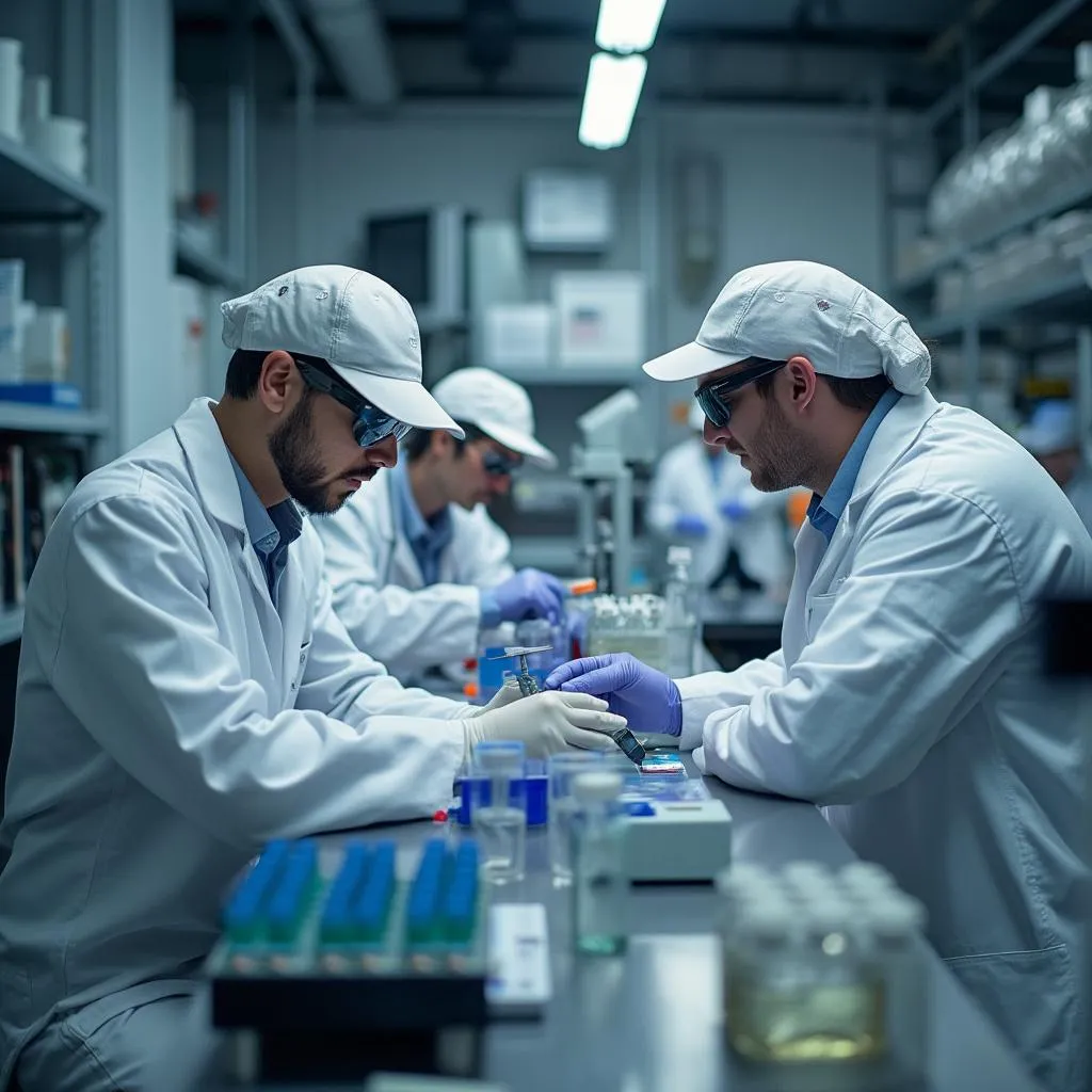Laboratorio de calidad YPF